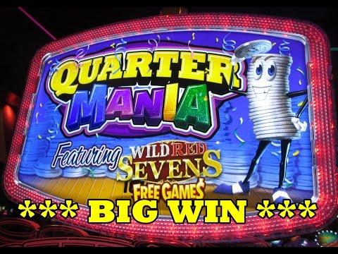 IGT - Quartermania!  Quarters!  *** BIG WIN ***