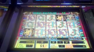 Cleopatra II High limit slot machine bonus HUGE WIN