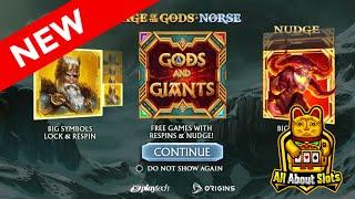 ★ Slots ★  Age of the Gods Norse : Gods and Giants Slot - Playtech Slots