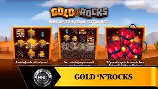 Gold ‘N’Rocks slot by Golden Rock Studios