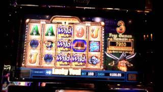 Pirate Beach goldbeards Treasure slot bonus win at Sands Casino