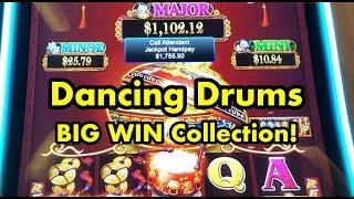 Dancing Drums BIG WIN Collection! (includes jackpot handpays)