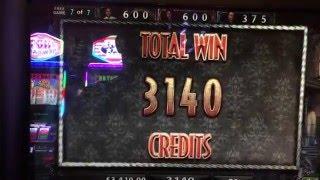 Black Widow $3140 Bonus Round at $75/pull at the Lodge Casino