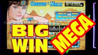 Queen of the Nile Legends - MEGA BIG WIN - Slot Machine Bonus&Progressive Win