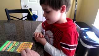 Future Geography Bee Champion Scratches Scratch Off Winner!