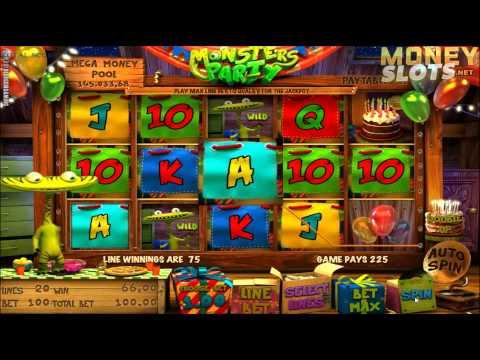 Monsters Party Video Slots Review  |  MoneySlots.net