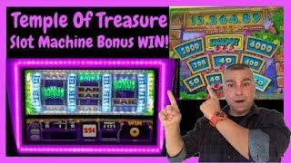 •Temple Of Treasure Slot Machine Jackpot•