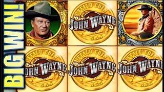 •BIG WIN! SPINNING STREAK• JOHN WAYNE & OUTBACK JACK ADVENTURES IN THE BUSH Slot Machine