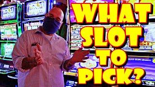 WHAT IS SLOT MACHINE VOLATILITY?  *  WHICH ONE DO YOU PICK?  -- Las Vegas Casino Slots Bonus Big Win
