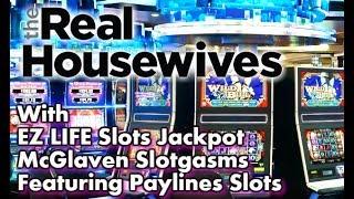 LIVE STREAM: SLOTS, HOUSEWIFES REAL SLOTS VS AT HOME - LET'S CHAT!