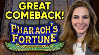 Can I still Win With The WORST Picking? Pharaoh's Fortune Slot Machine! Great Comeback!!