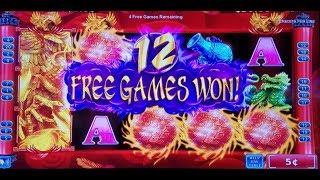 Opulent Phoenix Slot Machine Bonuses Won ! FIRST ATTEMPT ,Konami Slot Machine