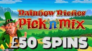 Rainbow Riches Pick N Mix - £50 MEGA SPINS - Coral FOBT