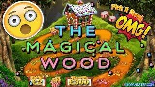 Magical Wood Slot with MULTIPLE FEATURES and BIG Free Spins