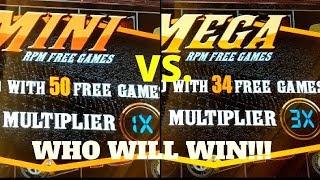 50 MINI GAMES VS. 36 MEGA FREE GAMES AT 3X WHO WILL WIN¿?¿-SlowPokeSlots