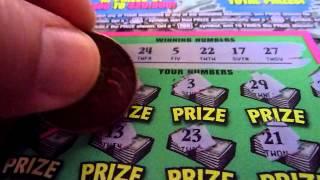 Cash Spectacular - $10 Illinois Lottery Ticket Scratchcard Video