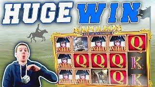 HUGE WIN on Napoleon Slot - £2 Bet