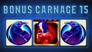 Bonus Carnage 15 - Wonder 4 Tower Wicked Winnings II Slot - $10 Max Bet!
