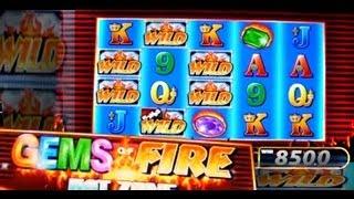 Gems of Fire - Free Spins on 1c New Bally Video Slots