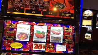 $6.25 MAX BET VGT HOT RUBY RED 2 SLOT LIVE PLAY AT CHOCTAW CASINO !!!