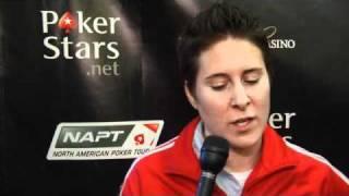 NAPT Los Angeles 2010 Day 1a Mid-day Update with Vanessa Selbst - PokerStars.com