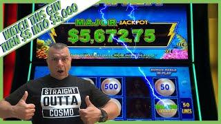 ⋆ Slots ⋆AMAZING!!! Guy Turns $5 Into Over $5,000!⋆ Slots ⋆1000x His Bet!⋆ Slots ⋆