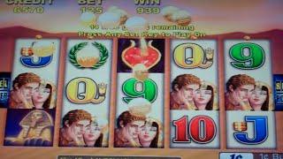 Heart of Antony Slot Machine Bonus - BIG BET - 15 Free Games - BIG WIN