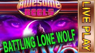 Lone Wolf and Lock it Link! - DRUNK AT THE BELLAGIO! - Vegas Slot Machine Live Play!