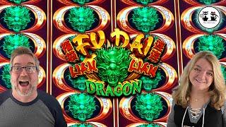 HAPPY VALENTINES DAY! WE ARE PLAYING OUR FAVORITE SLOT! FU DAI LIAN LIAN aka THE BAG GAME!