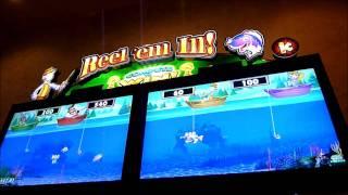 Pegasus II Reel'Em In Slot Machine Bonus Win (queenslots)