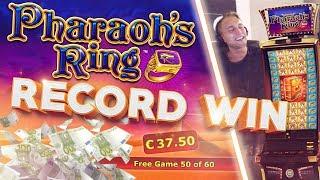 MUST SEE!!!! RECORD WIN ON PHARAOHS RING - BIGGEST COMEBACK ON YOUTUBE!! (Casino - High limit)