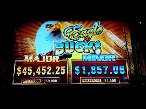 Eagle Bucks Slot Machine $25 High Limit *SHORT & SWEET* Live Play!