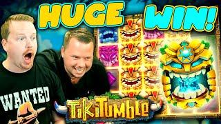 HUGE WIN on Tiki Tumble Slot!