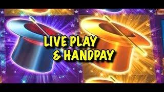 HOLD ONTO YOUR HAT: LIVE PLAY + HANDPAY!
