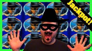 • RECKLESS BETTING LEADS TO JACKPOT HAND PAY! •BIG BETS on Zorro Slot Machine W/ SDGuy1234