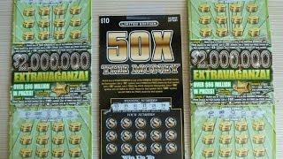 Playing THREE Instant Lottery Scratch Off Tickets worth $50