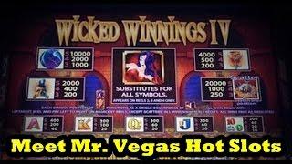 Vegas 2015!  Wicked Winnings 4!  Meet Mr. Vegas Hot Slots!