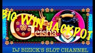 Geisha SLOT Machine! - MAX BET - BONUS JACKPOT - BIG WIN!!! • DJ BIZICK'S SLOT CHANNEL