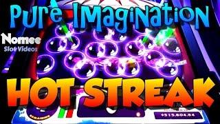 Nice Hot Streak! - Wonka Pure Imagination Slot Machine - Max Bet!