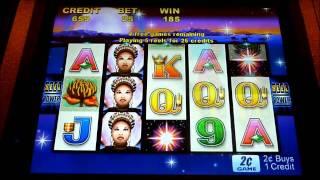 Shaman's Magic Slot Machine Bonus Win (queenslots)