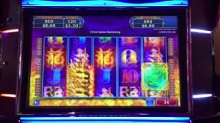 Rising Fire Dragon Slot Machine Free Spin Bonus Palazzo Casino Las Vegas