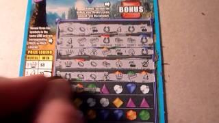 "BEJEWELED" a $3 Illinois Lottery Scratch-off Ticket