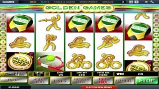 Free Golden Games Slot by Playtech Video Preview | HEX