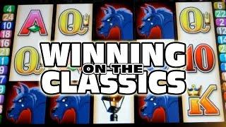 WINNING ON THE CLASSIC CASINO SLOT MACHINES - No Bets Over $1!