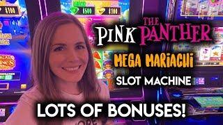 EPIC Battle With Pink Panther Slot Machine!! Persistence Pays Off!!