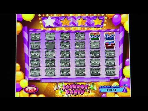 £283 Jackpot Party Progressive (314 X STAKE) On Wizard of Oz™ AT JACKPOT PARTY®