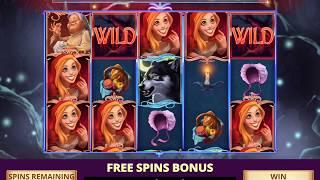 BIG BAD & LITTLE RED Slot Casino Machine with a BIG BAD FREE SPIN BONUS