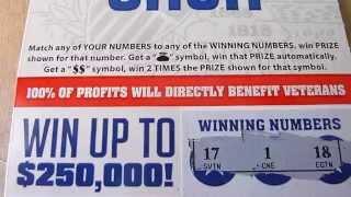 Veterans Cash - $5 Illinois Lottery Ticket