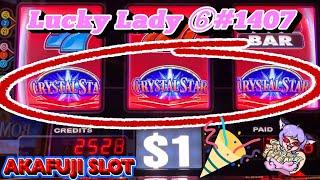 Lucky Lady ⑥ Jackpot Crystal Star Deluxe Slot, Another Jackpot Dragon Link Autumn Moon Slot 赤富士スロット