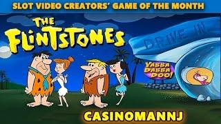 Slot Video Creators' Video of the Month - THE FLINTSTONES SLOT - Slot Machine Bonus